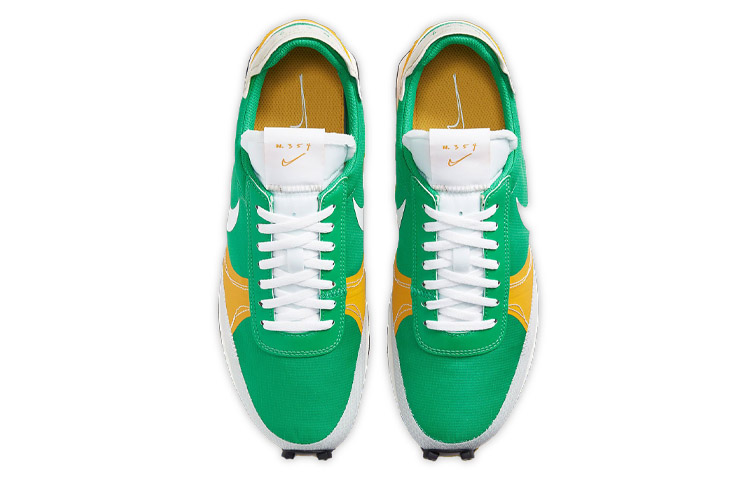 Кроссовки Nike Daybreak Type (зелено-желто-белые) — Зелёный / жёлтый / белый — фото 4