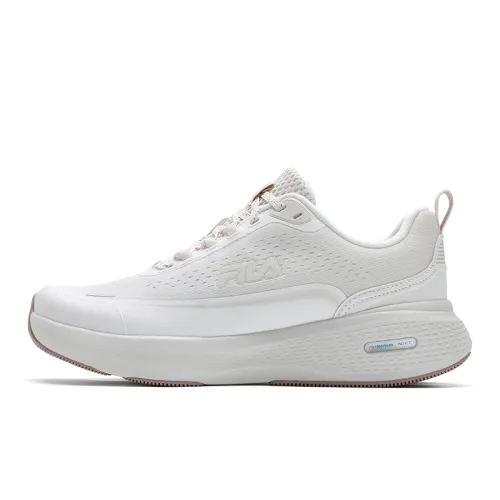 FILA Sports Function Running Shoes Women's Low Top Distinguished White/Soft Spring Pink