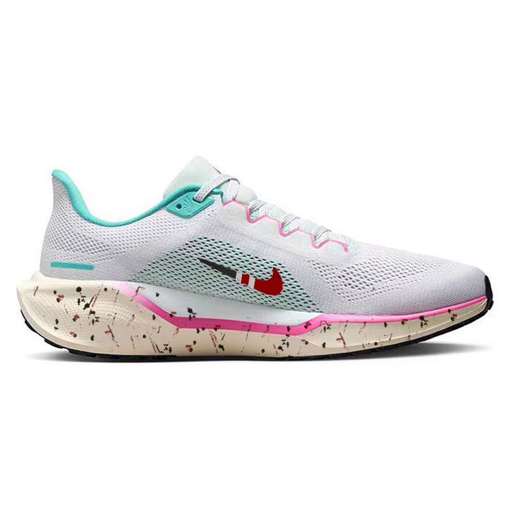 Nike Air Zoom Pegasus 40 Cushioning Slip Resistant Abrasion Resistant Lightweight Low top Running Shoes Unisex White