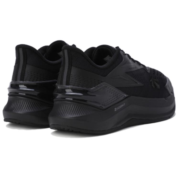 DESCENTE MOVESTEP Slip Resistant And Breathable Low top Running Shoes Unisex Black
