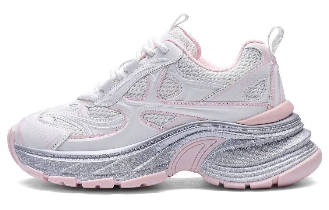 Kappa Urban Sports Back to Back Slip Resistant Abrasion Resistant Low top Chunky Sneakers Women's