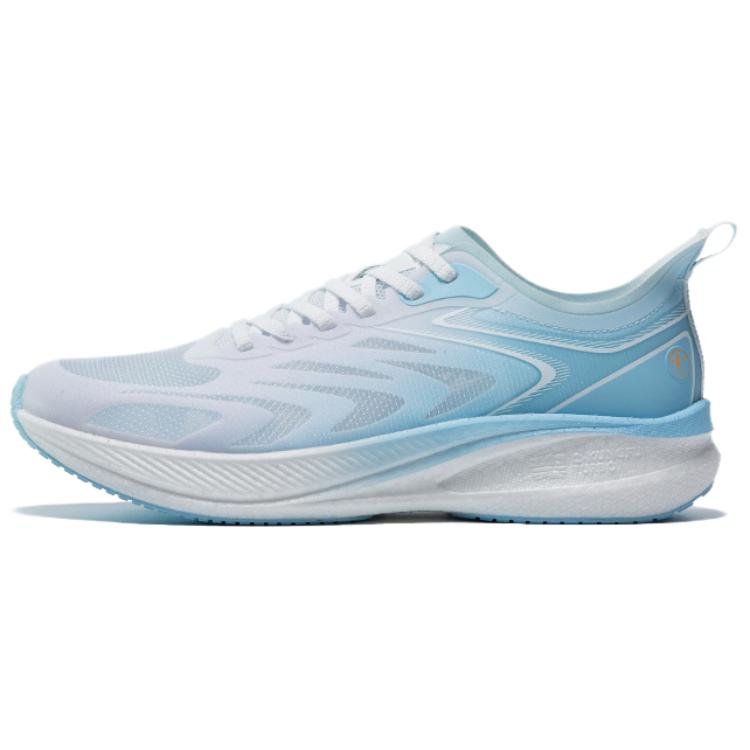 QIAODAN Light Speed 4.0 PLUS Cushioning Rebound Low top Casual Running Shoes Men’s White Blue