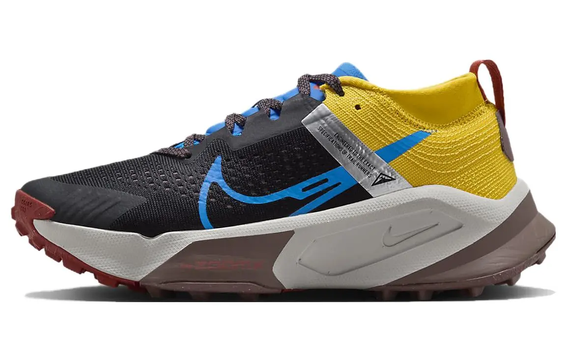 Nike ZoomX Zegama Trail Black Light Photo Blue Sulfur Women's