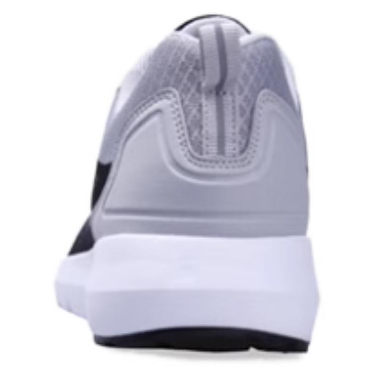 XTEP Cushioning Slip Resistant Abrasion Resistant Breathable Lightweight Low top Running Shoes Men’s Black Gray