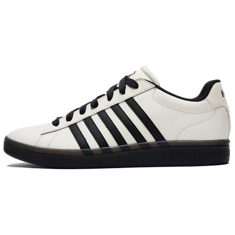K·SWISS Synthetic Leather Low top Running Shoes Men’s White Black