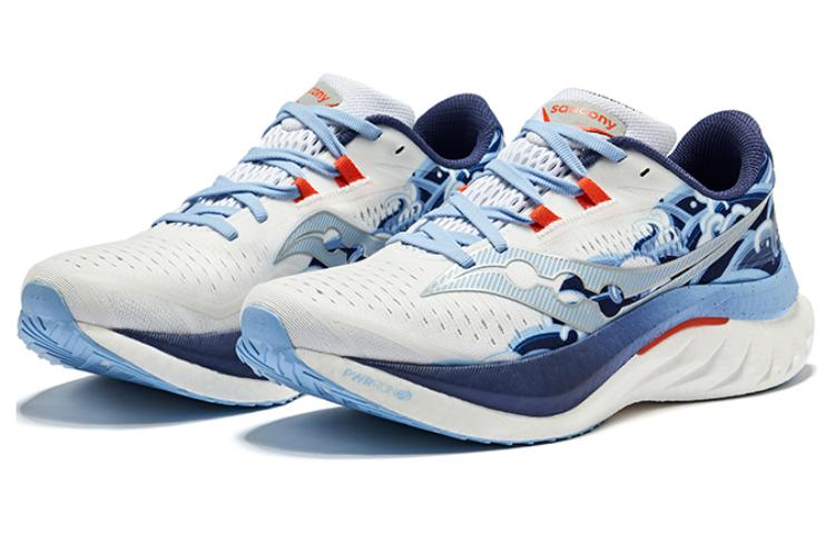 Saucony Endorphin Speed 4 Breathable Low top Marathon Training Long Distance Running Racing Running Shoes Unisex