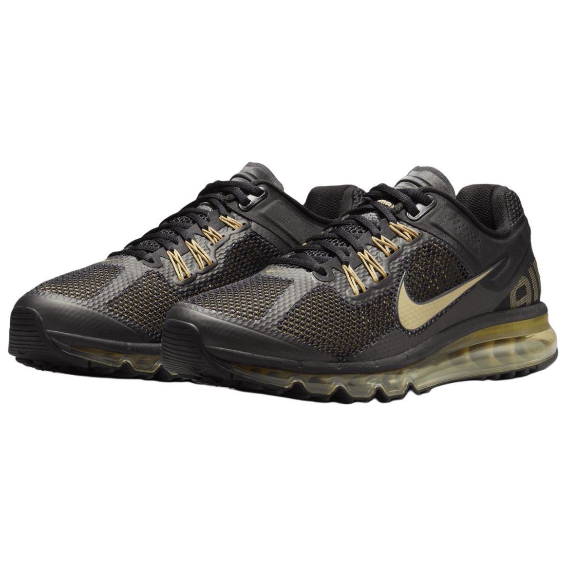 Nike Air Max 2013 Black Flat Gold