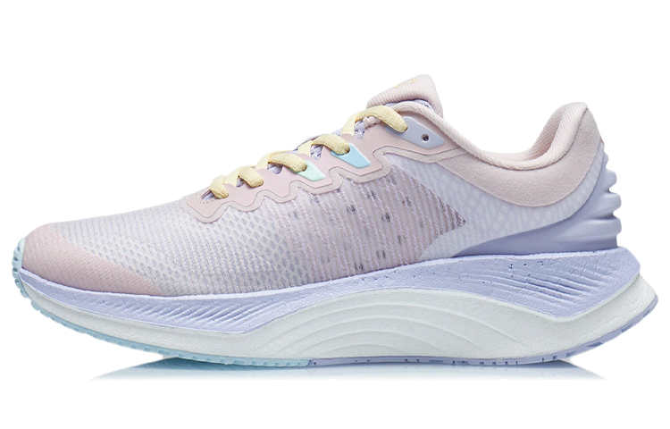 Li Ning YueYing Cushioning Low top Running Shoes Women’s Pink Purple