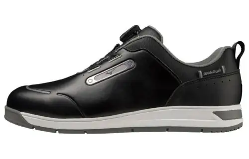 Mizuno Wide Style Wg Boa Cushioning Slip Resistant Abrasion Resistant Low top Golf Shoes Men's Black