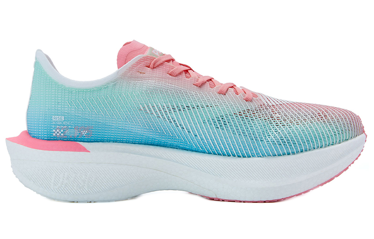 PEAK UP30 2.0 Elite Impact Resistant Lightweight Low top Running Shoes Men’s Pink Blue