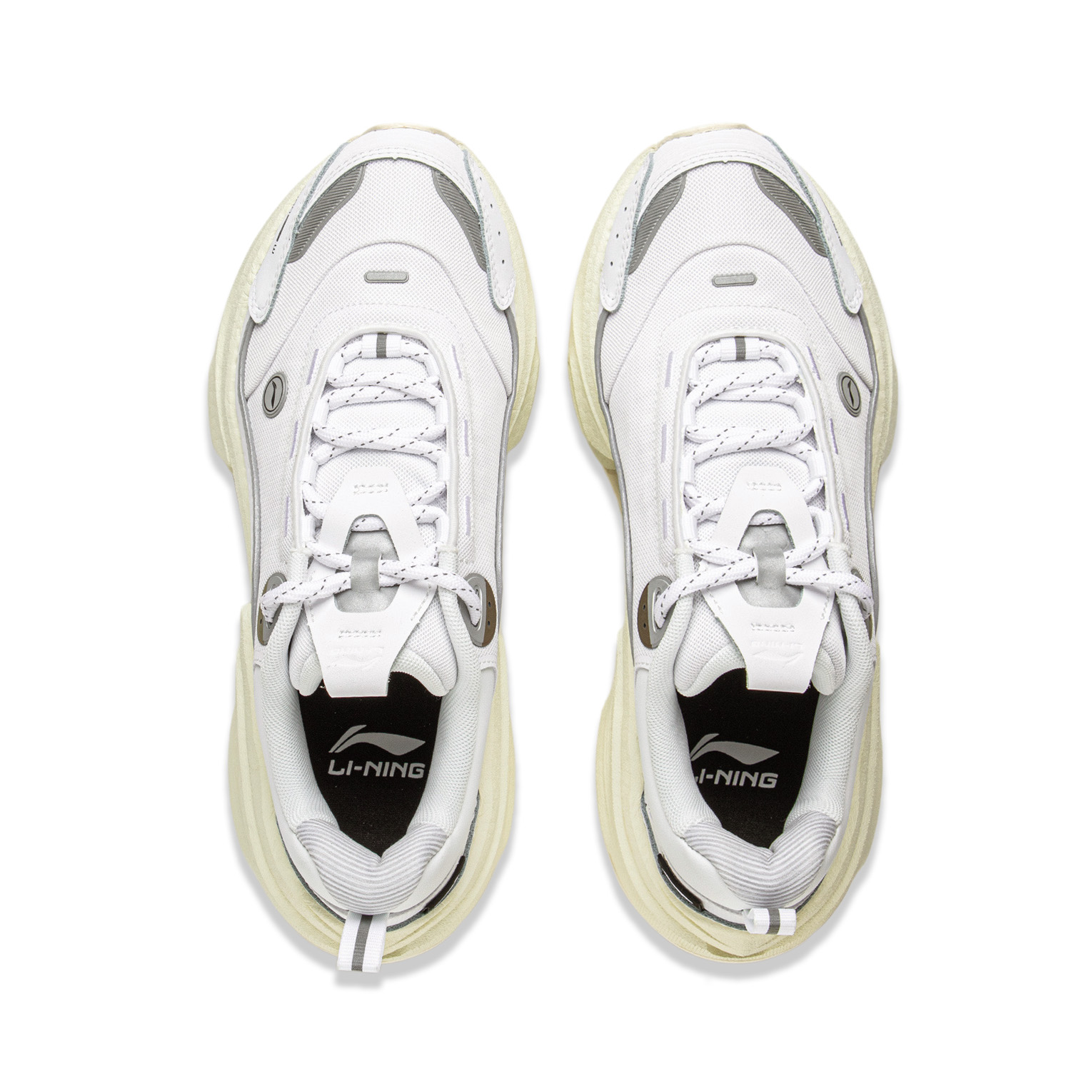 Li Ning Cushioning Rebound Low top Running Shoes Women’s Standard White