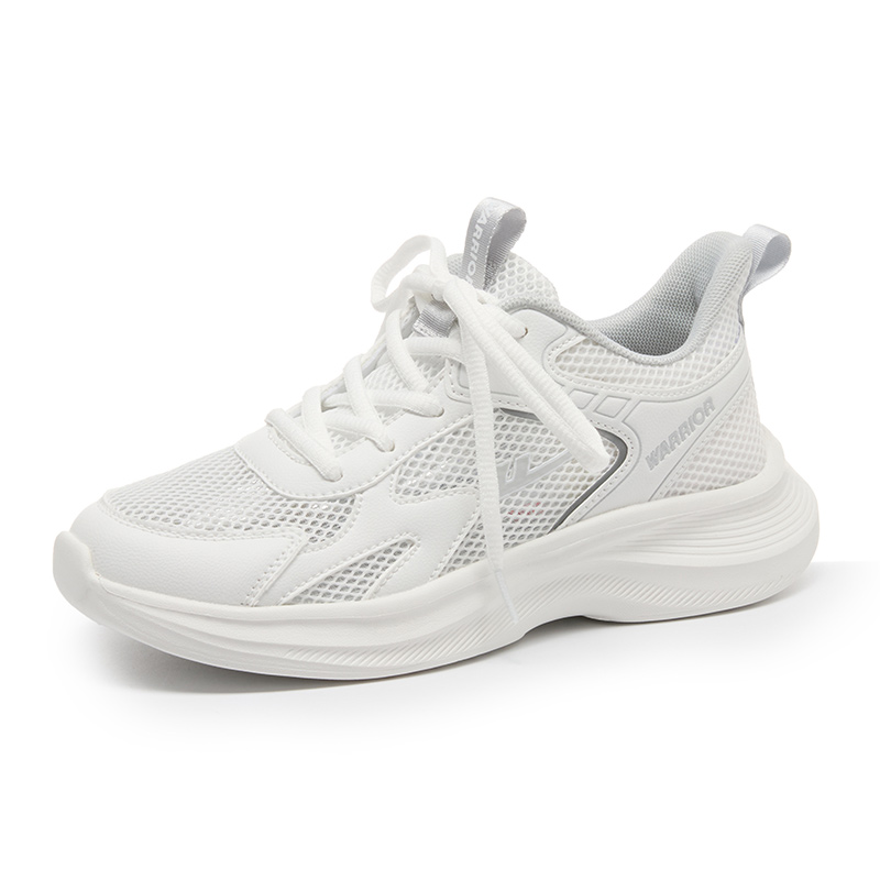 WARRIOR Running Shoes Unisex Low Top White