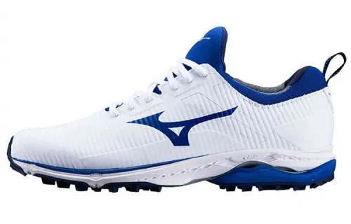 Mizuno Textile, Synthetic Leather Cushioning Slip Resistant Abrasion Resistant Breathable Low top Golf Shoes Men's