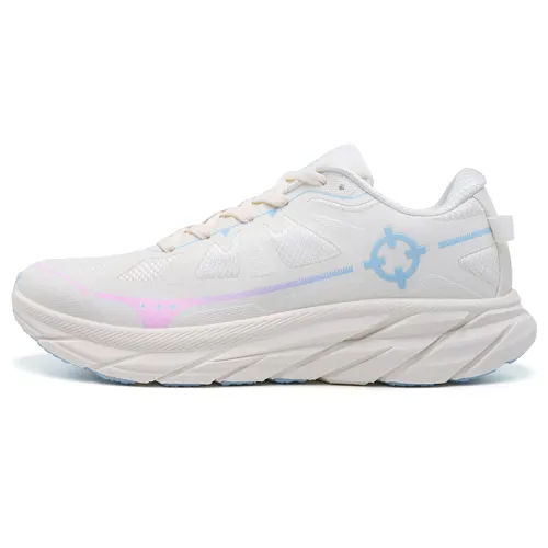 Accurate RIGORER 3R series bubble gum shock-absorbing and non-slip casual running shoes for men and women, white and blue pink