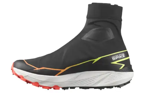 SALOMON Winter Cross Spike 'Black Fiery Coral'