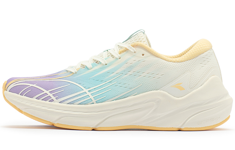 361° Fly Tough, Galaxy Breathable And Resilient Low top Running Shoes Women’s White Purple