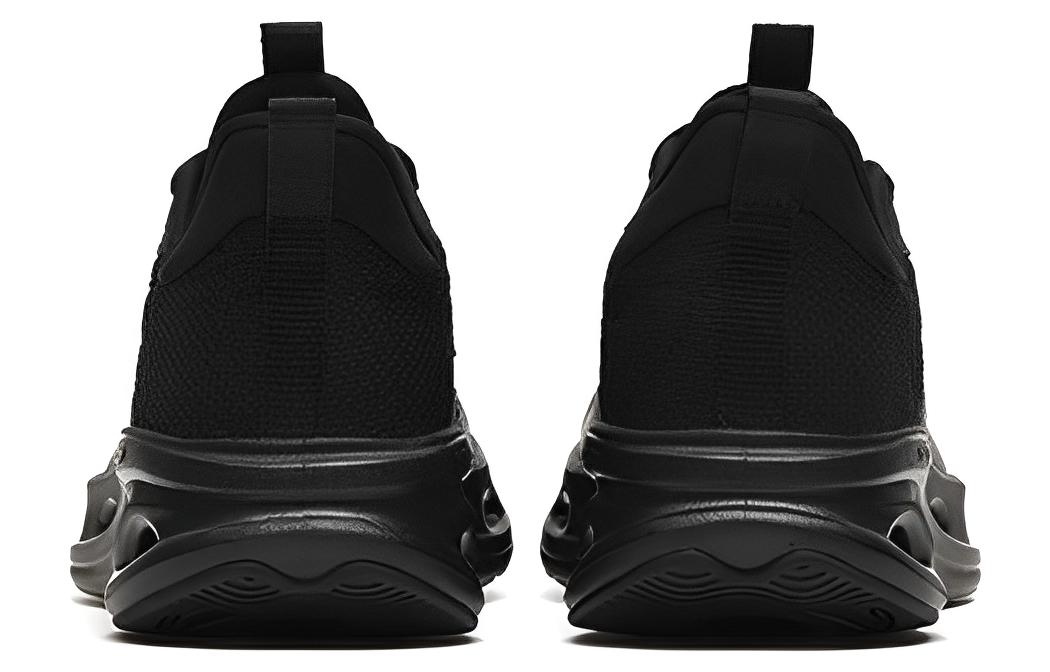 Anta Breathable Lightweight Rebound Low top Running Shoes Men’s Bright Black