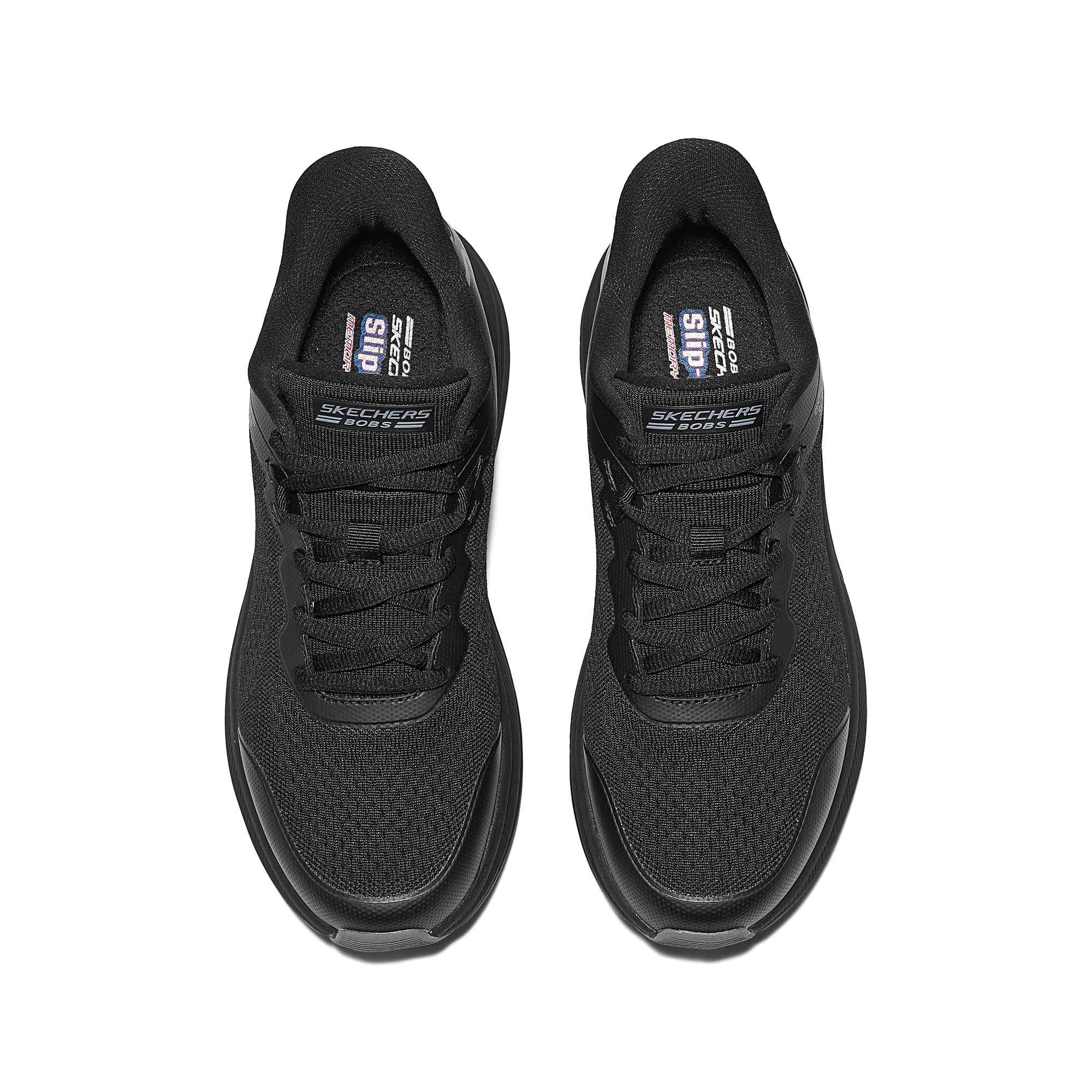 Skechers BOB’S MENS Abrasion Resistant, Breathable, Supportive, And Lightweight Low top Running Shoes Men’s Black
