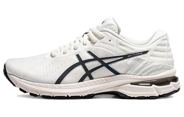 Asics Gel Pursue 7 Fabric Cushioning, Wear Resistant Low top Casual Running Shoes Women's White Blue