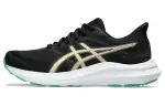 Asics Jolt 4 Wide Abrasion Resistant Abrasion Resistant Low top Running Shoes Women's Black Rice Green