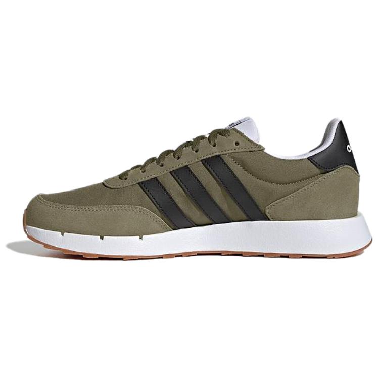 Мужские кроссовки adidas Run 60s 2.0 (зелено-черный)