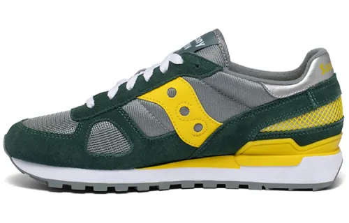 Saucony Shadow Original Vintage Non slip Lightweight Low top Running Shoes Men's Jasper Yellow