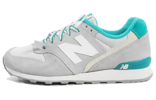 New Balance NB 996 Abrasion Resistant Low top Running Shoes Women's Gray Blue White
