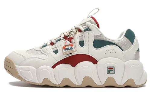 FILA Originale Collection Textile, Synthetic Leather Low top Chunky Sneakers Men's White Gray