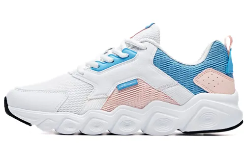 Anta Textile, Synthetic Leather Cushioning Slip Resistant Abrasion Resistant Breathable Low top Running Shoes Women's