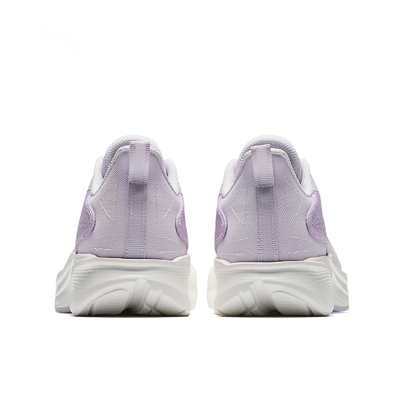 Anta Cloud Trail Fabric Cushioning Breathable Low top Casual Sprint Running Shoes Women’s White Purple
