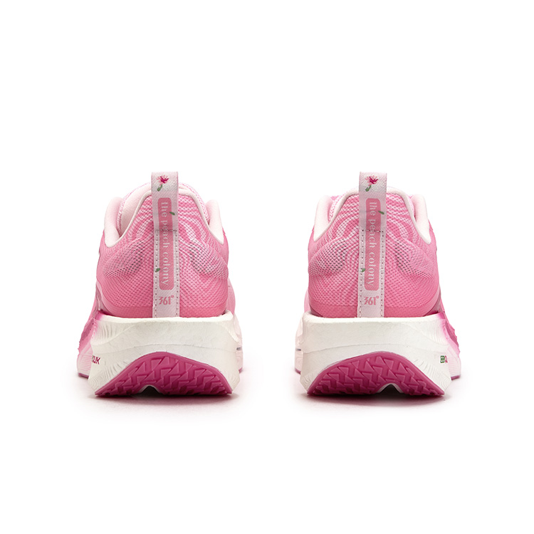 361° Flame 3 ET Low top Training Racing Running Shoes Unisex Bubble Gum Pink