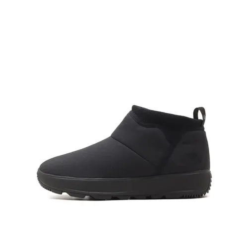 THE NORTH FACE Firefly Bootie Split Pig Leather Breathable Cushioning Ankle Length Outdoor Boots Men's Black