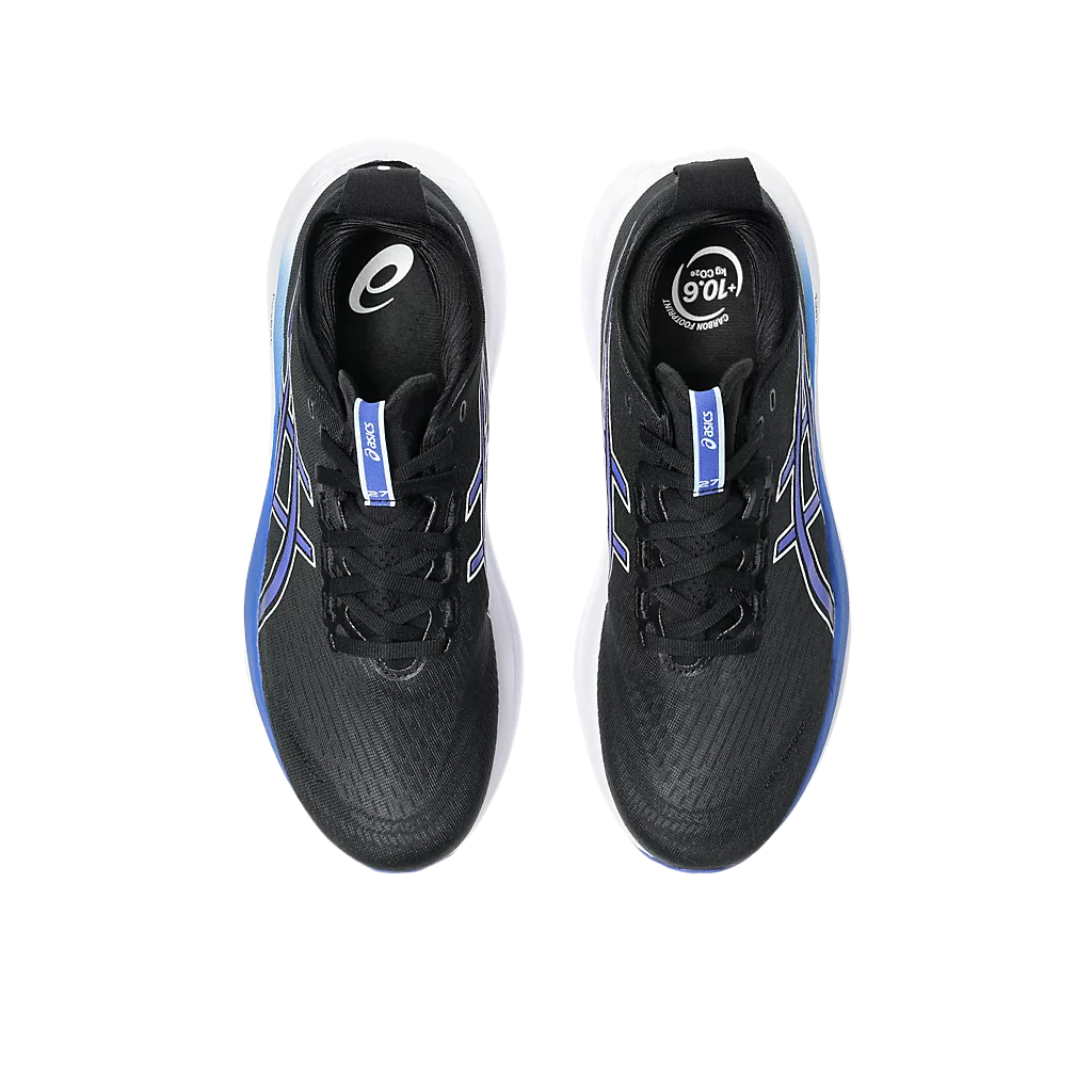 ASICS GEL Nimbus 27 Abrasion Resistant Low top Running Shoes Men’s Black