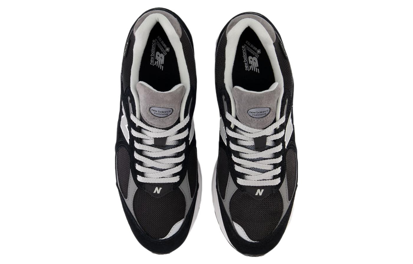 Кроссовки New Balance 2002R (черный / серый / серебристый) — фото 4