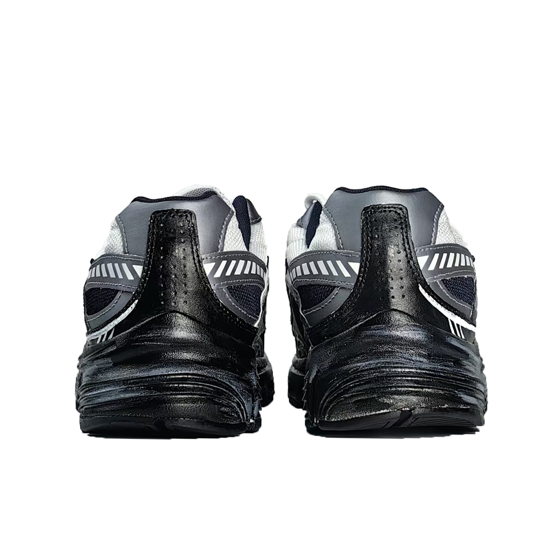 Nike Initiator Abrasion Resistant Low top Casual City Commuting Running Shoes Men’s Black White Silver