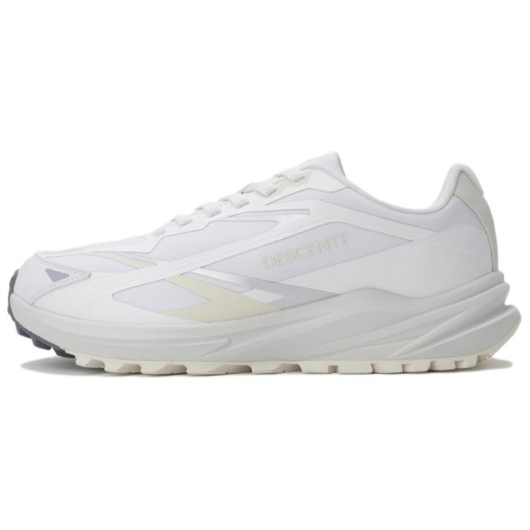 DESCENTE Futec V2 Slip Resistant Abrasion Resistant Low top Running Shoes Unisex White