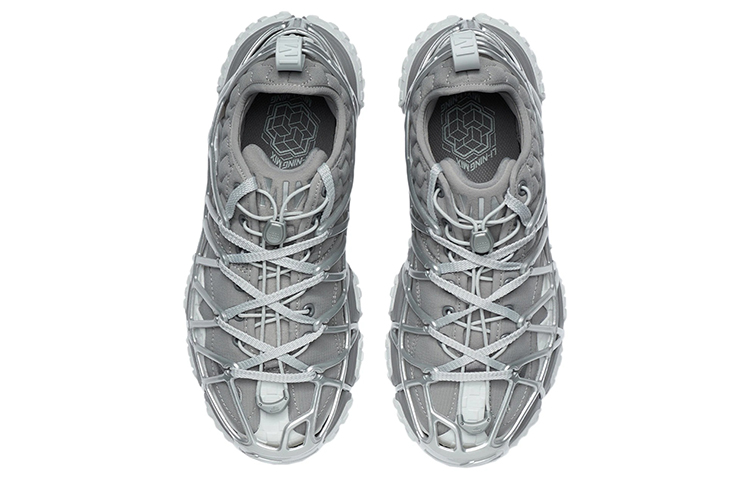 Li Ning Mix ACE Running Shoes Women’s Low Top Gray/White