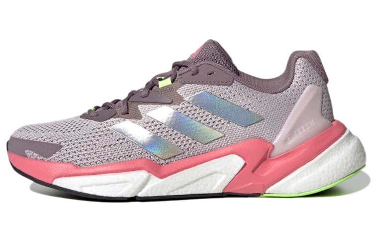 Adidas X9000l3 Comfortable Cushioning Breathable Low top Running Shoes Women's Rose Purple
