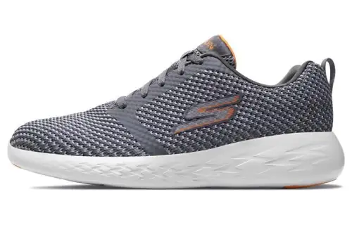 Skechers GO RUN 600 Low top Running Shoes Gray Orange