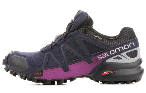 SALOMON CROSS Outdoor Shoes Women's Low Top Blue/Purple