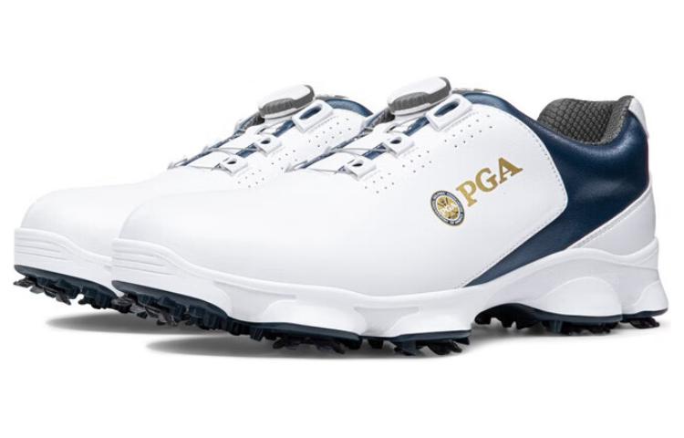 PGA Cushioning Slip Resistant Low top Golf Shoes Men’s Blue White