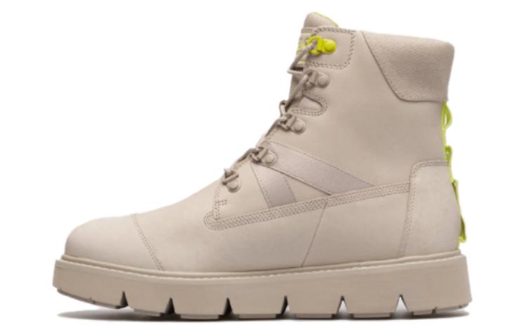 Timberland Raywood Abrasion Resistant Height Increasing Short Outdoor Boots Low Heel Men's Beige