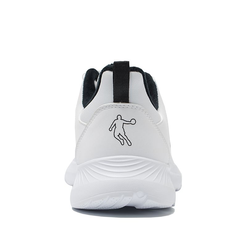 QIAODAN Lightweight Fleece Lined Leather Upper Cushioning Slip Resistant Abrasion Resistant Waterproof And Breathable