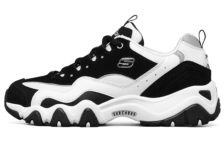 Женские кроссовки Skechers Skechers D'LITES 2.0 (черный / белый / серый)