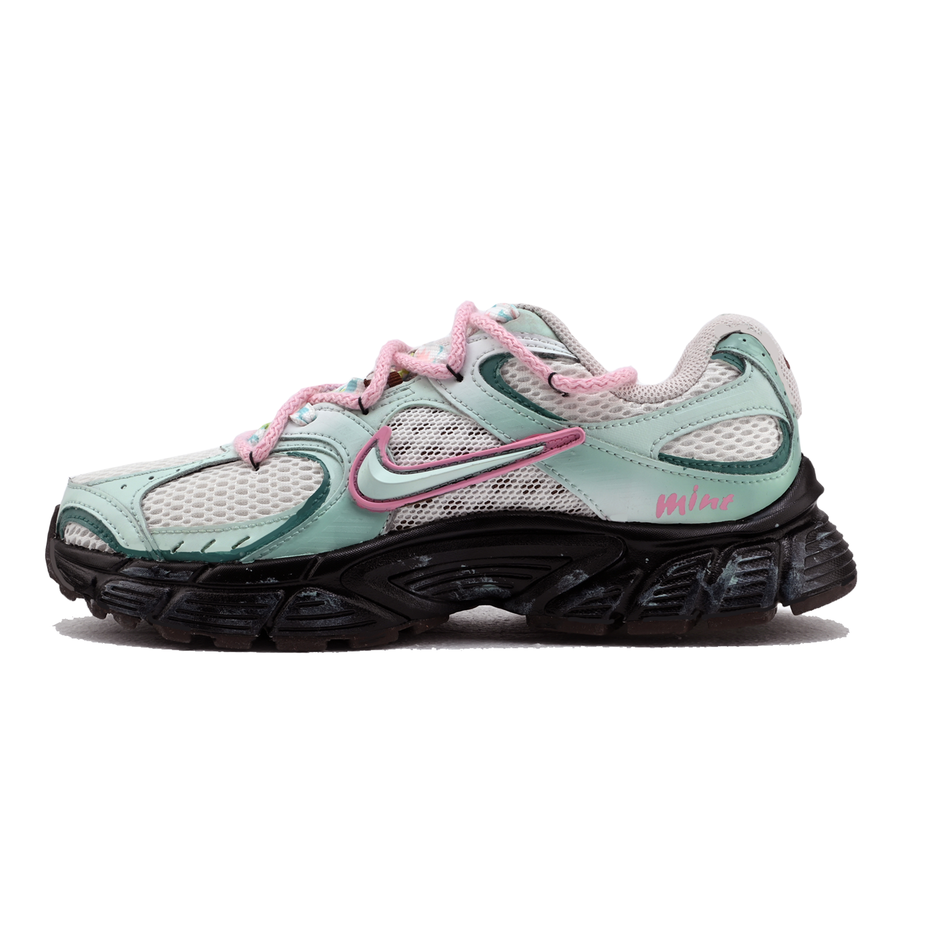 Nike V5 RNR Abrasion Resistant Breathable Low top Running Shoes Women’s Green