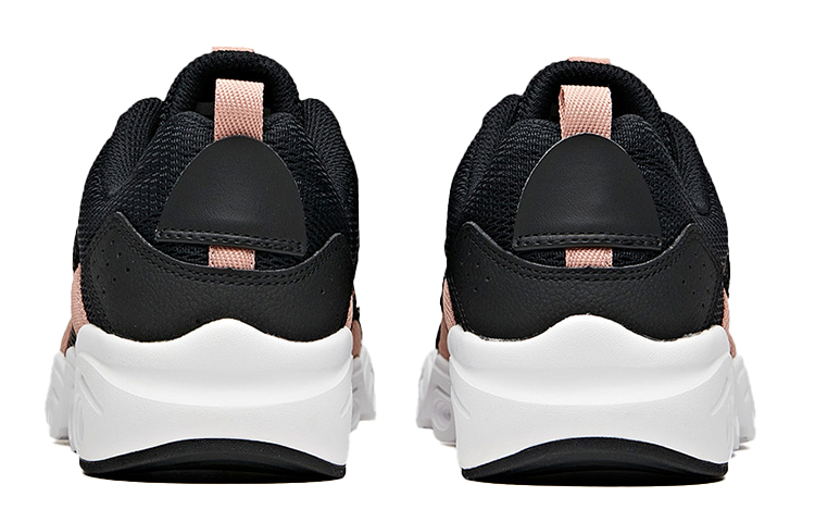 ANTA Running Shoes Women's Low Top Black/Anta White/Rose Gold