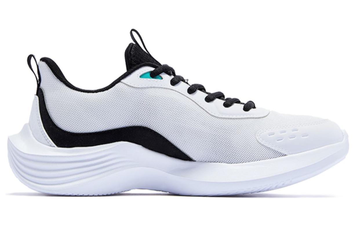 QIAODAN Light Cloud Low top Sprint Running Shoes Men’s White Black