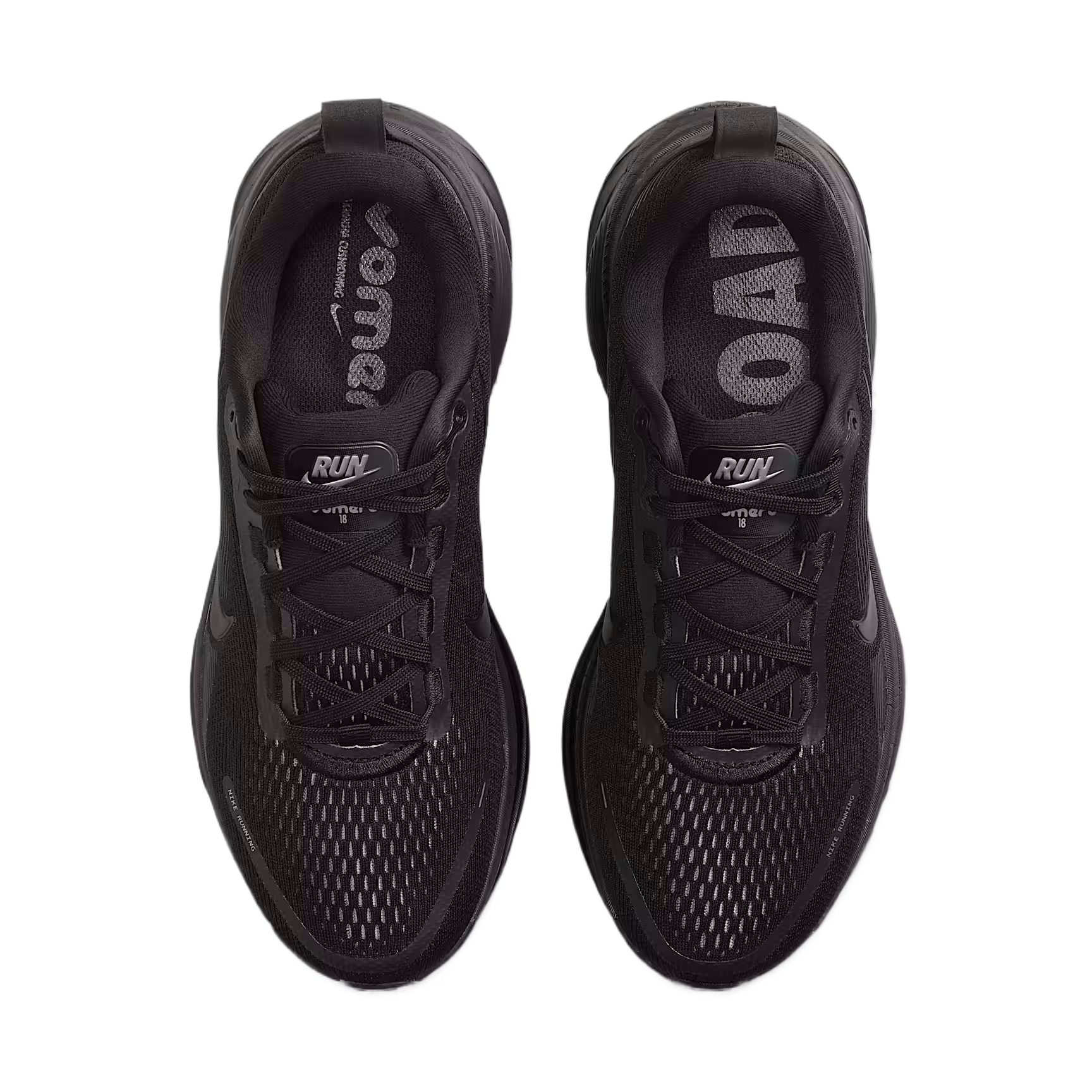 Nike Vomero 18 Low top Long Distance Running Sprint Running Shoes Women’s Black