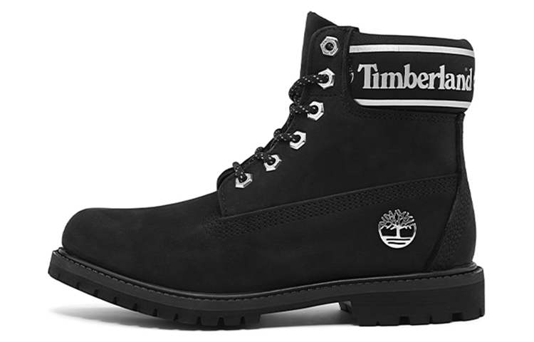 Женские ботинки Timberland 6 Inch (черные)