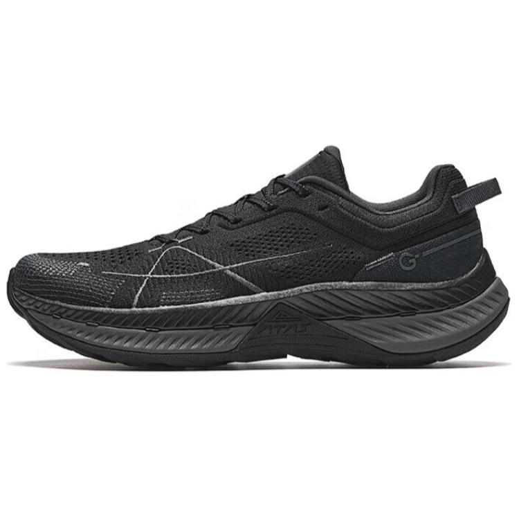 Anta Champion Comfortable Slip Resistant Low top Running Shoes Men’s Black